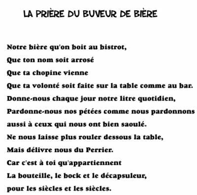 La priére ....